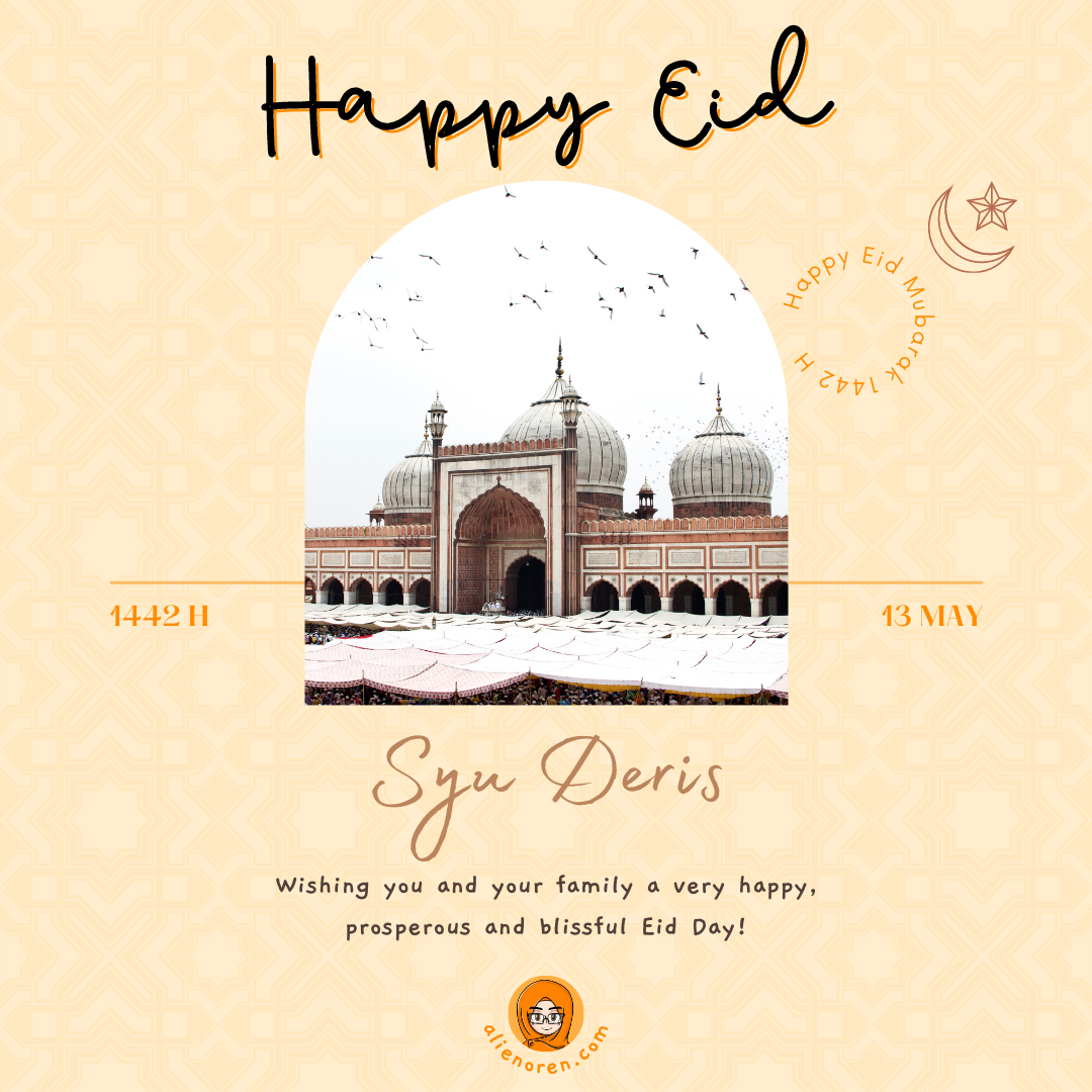 Kad Raya buat Syu Deris by AO