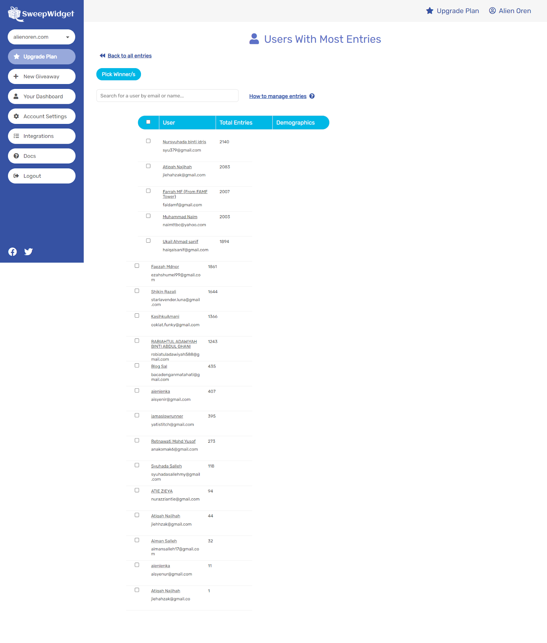 Top 10 Peserta contest #luckyblog by AO