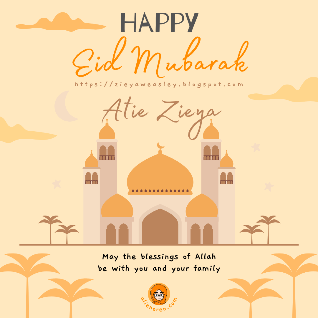 Kad Raya buat blogger Atie Zieya