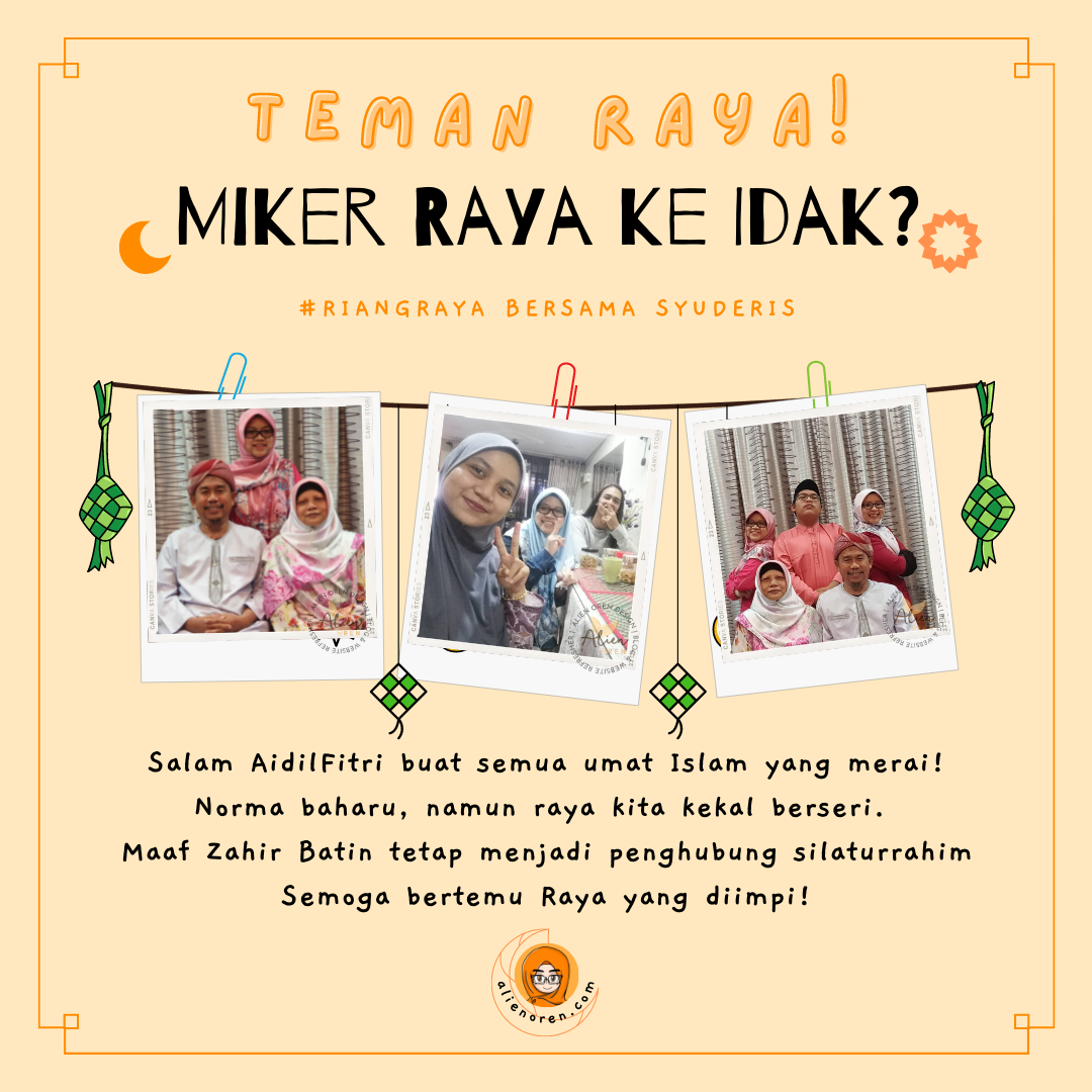 Ucapan dan gambar raya 1442H bersama AO