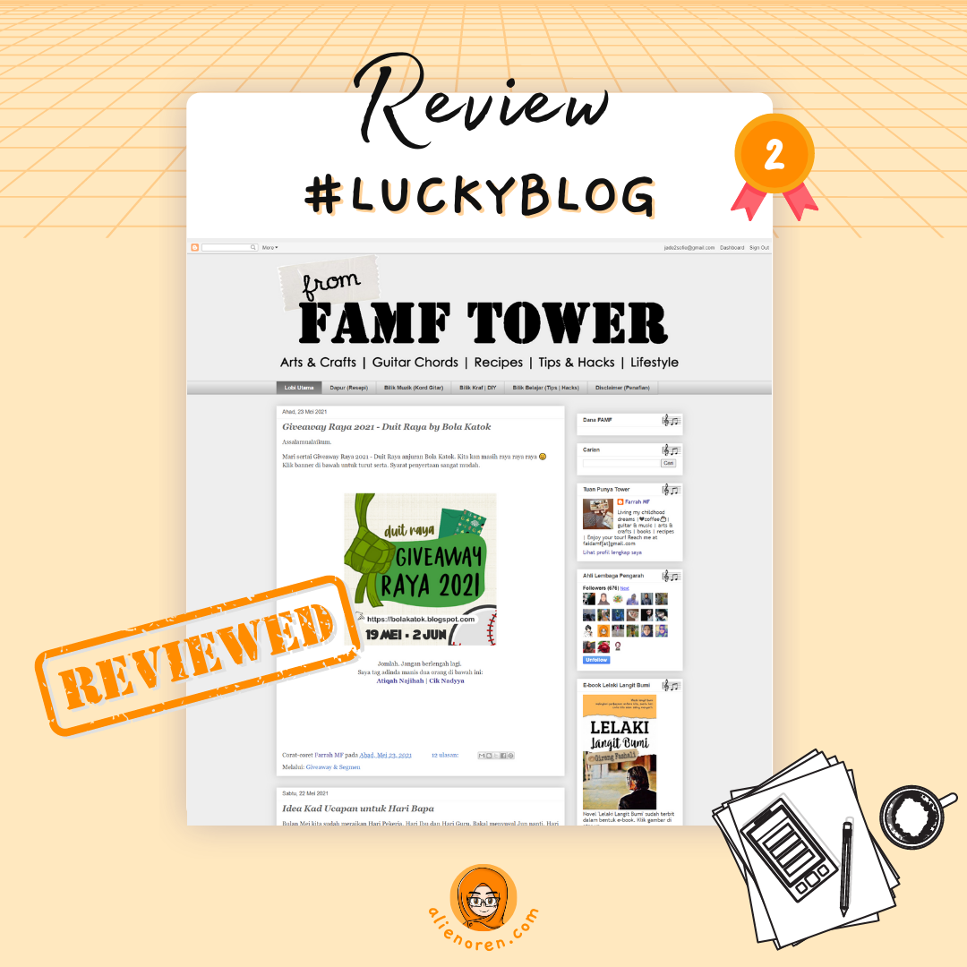 Review blog From FAMF Tower by AO
