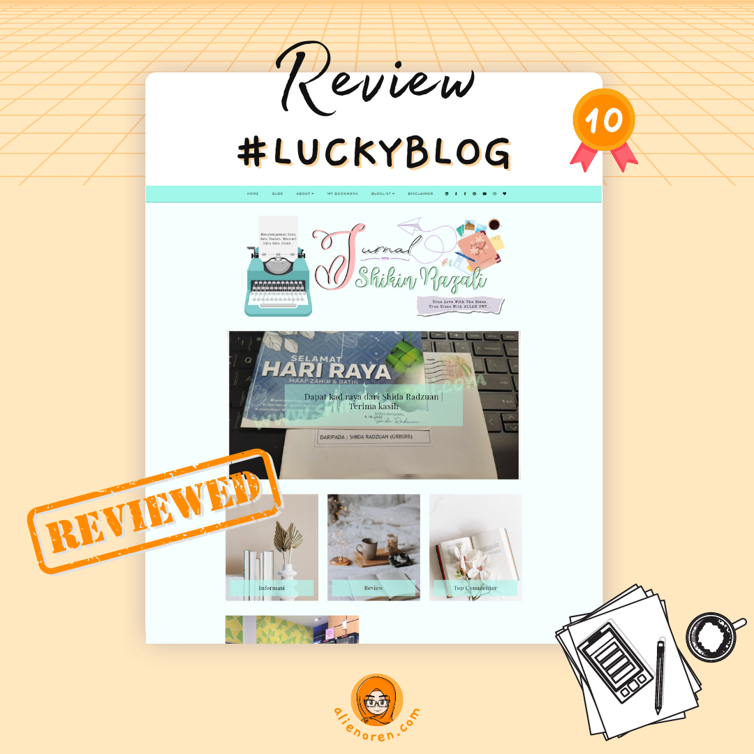 Review blog Jurnal Shikin Razali