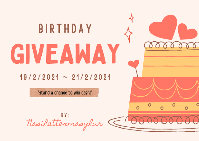 Birthday Giveaway by Nasihattermasyhur